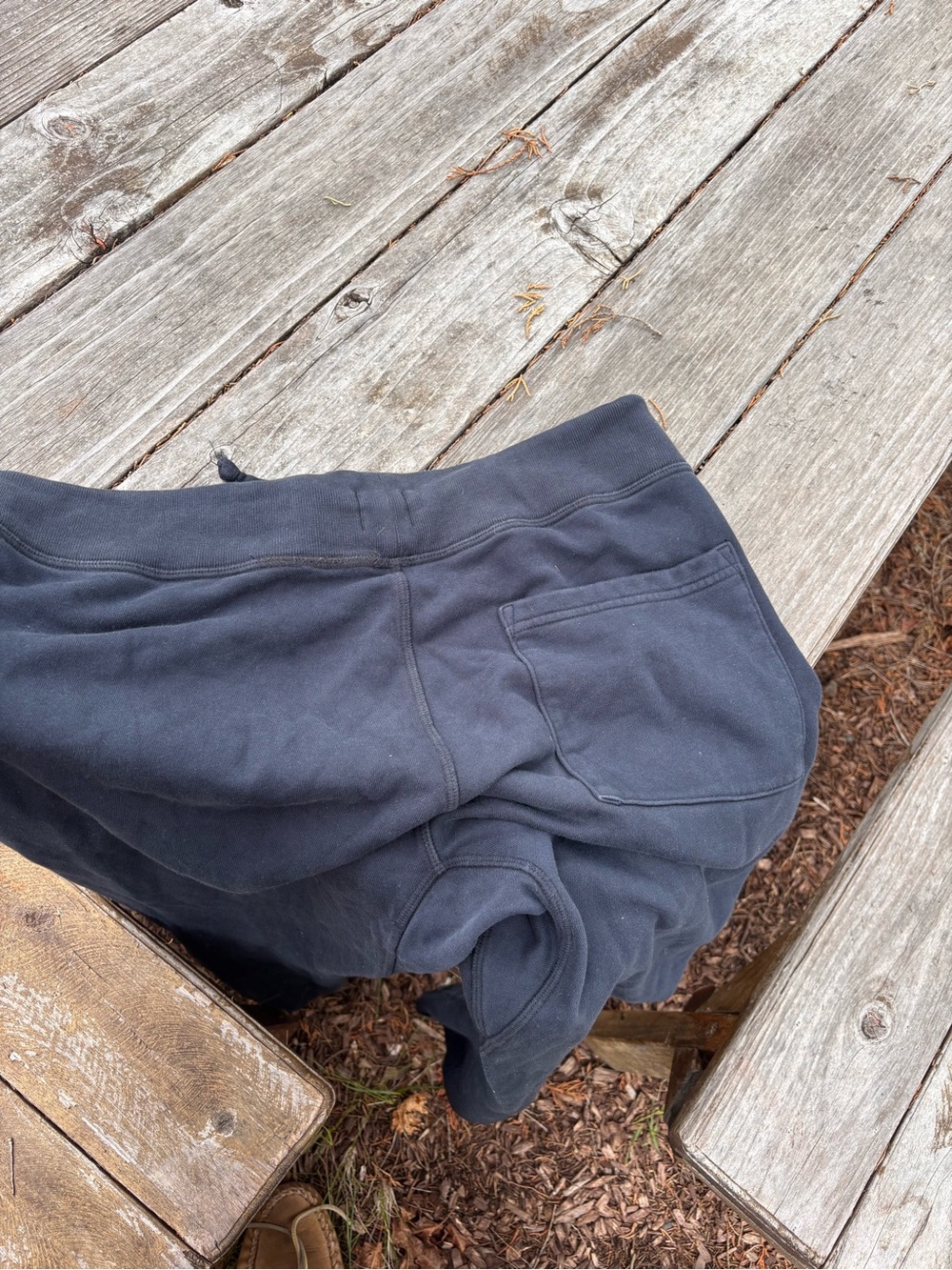 esby Navy Drawstring Sweatpants - Picture 4 of 5